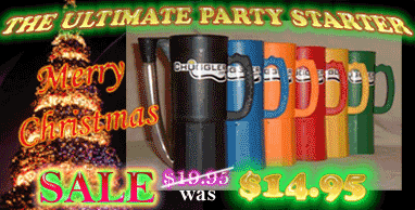 The Chuggler Mug - The Ultimate Party Mug - Comes in 6 colors - Chuggler Mug 30 oz Mug & Funnel