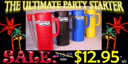 The Chuggler Mug - The Ultimate Party Mug - Comes in 6 colors - Chuggler Mug 30 oz Mug & Funnel